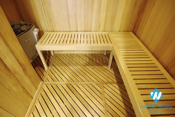 Four-room ambassador-sized apartment for rent in a quiet alley in the heart of Hoan Kiem district